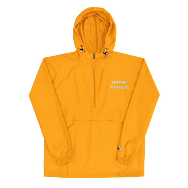 Co-Brand Embroidered Champion Packable Jacket