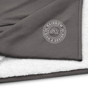 Rainbow Sign Premium sherpa blanket
