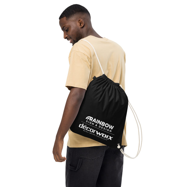 Co-Brand cotton drawstring bag