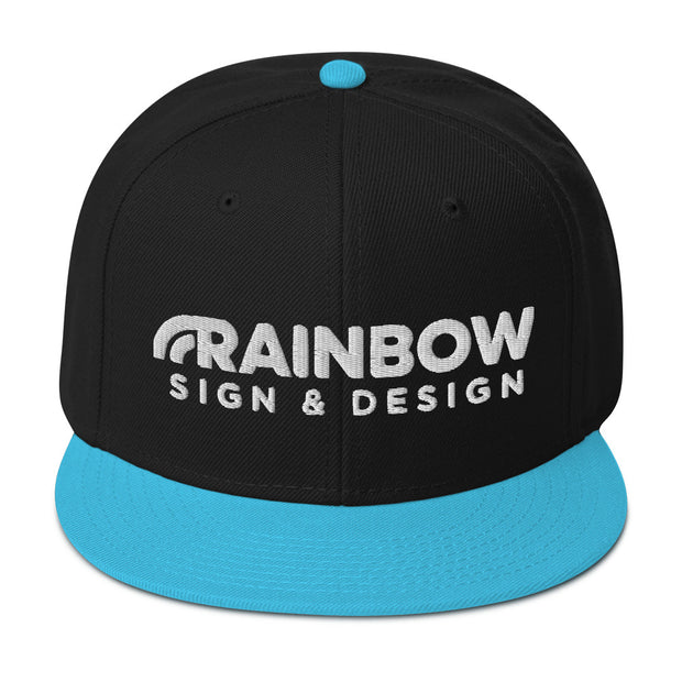 Rainbow Snapback Hat