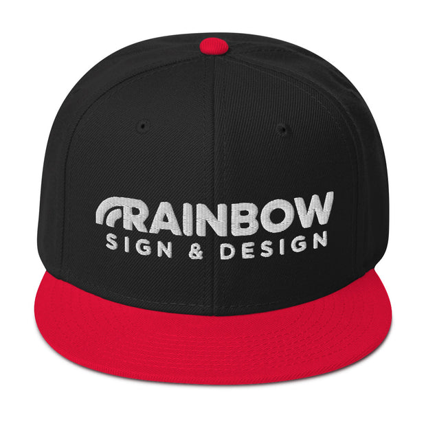 Rainbow Snapback Hat